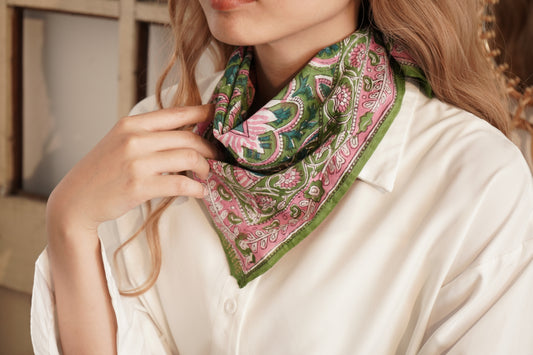 Foulard Voile de Coton LPC026