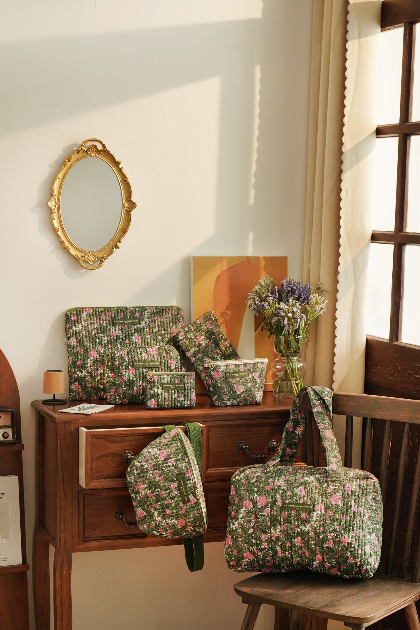 Housse 13/14" - Imprimé Rosiers de Nuit