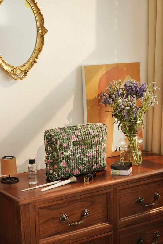 Jaipur L - Imprimé Rosiers de Nuit