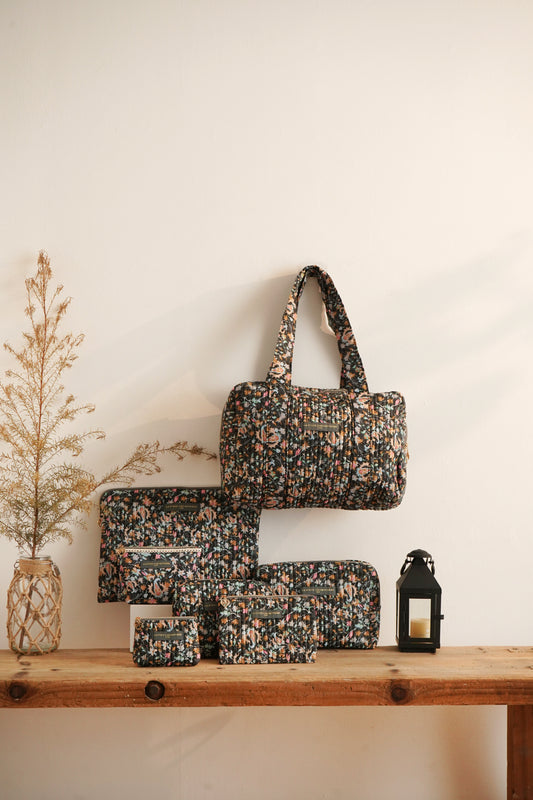 Sac Week-End - Imprimé Floral Nocturne