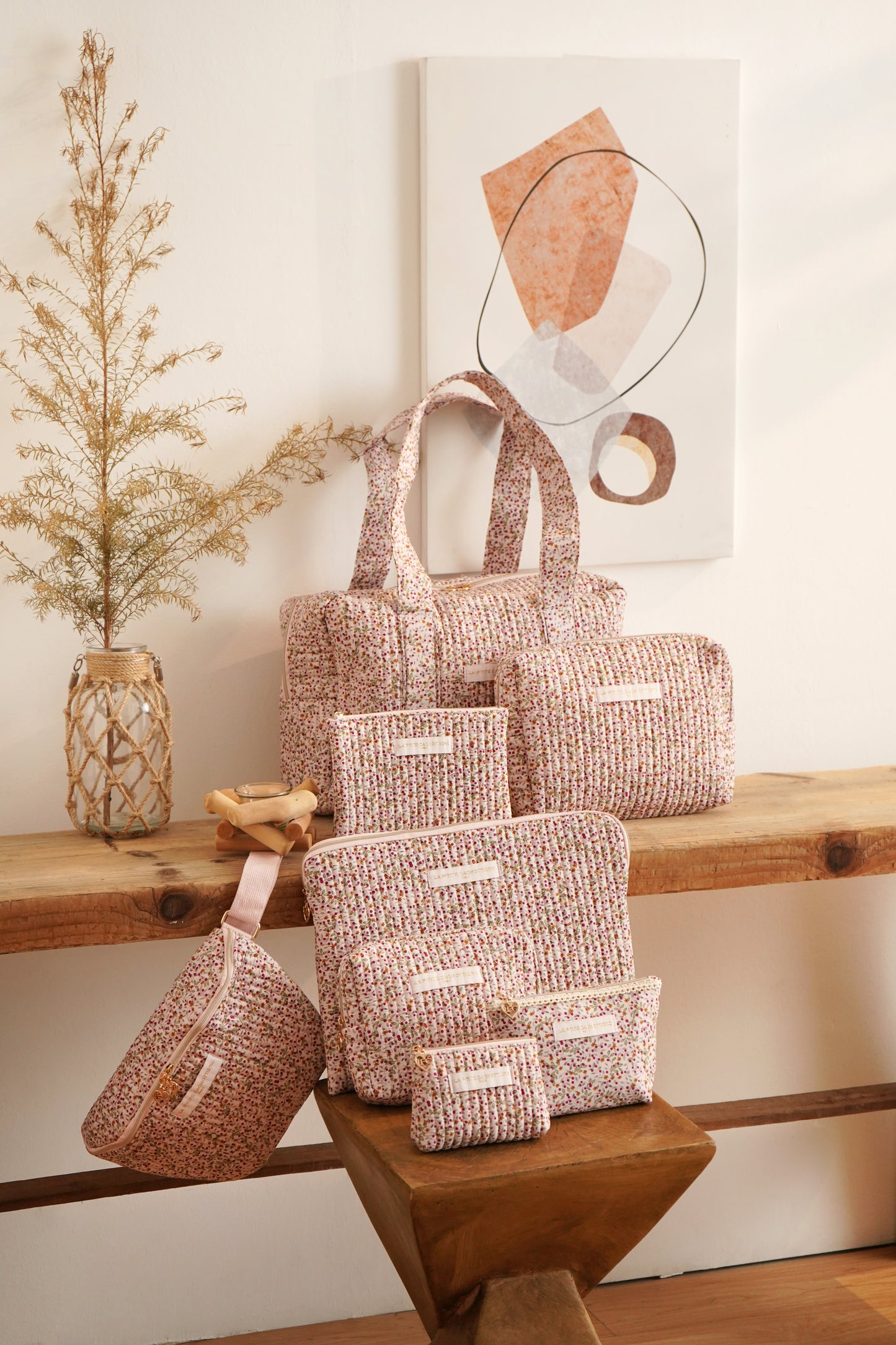 Sac Week-End - Imprimé Petites Baies Sauvages