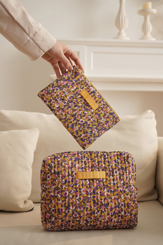 Jaipur L - Imprimé Champs Dorés