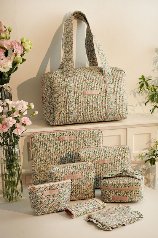 Sac Week-End - Matelassé Lilas