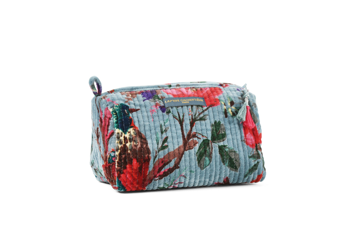 Trousse Velours India - Nuage