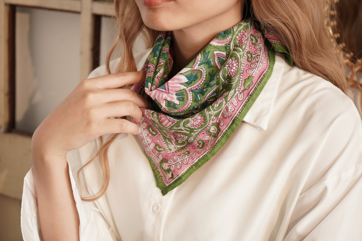 Foulard Voile de Coton LPC026