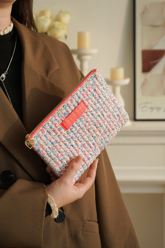 Pochette Classique - Imprimé confettis floraux
