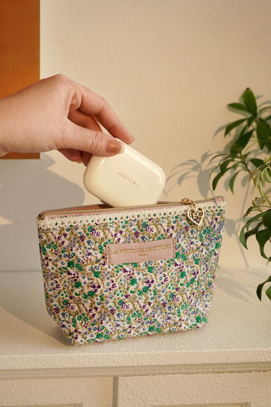 Pochette à frange - Lilas