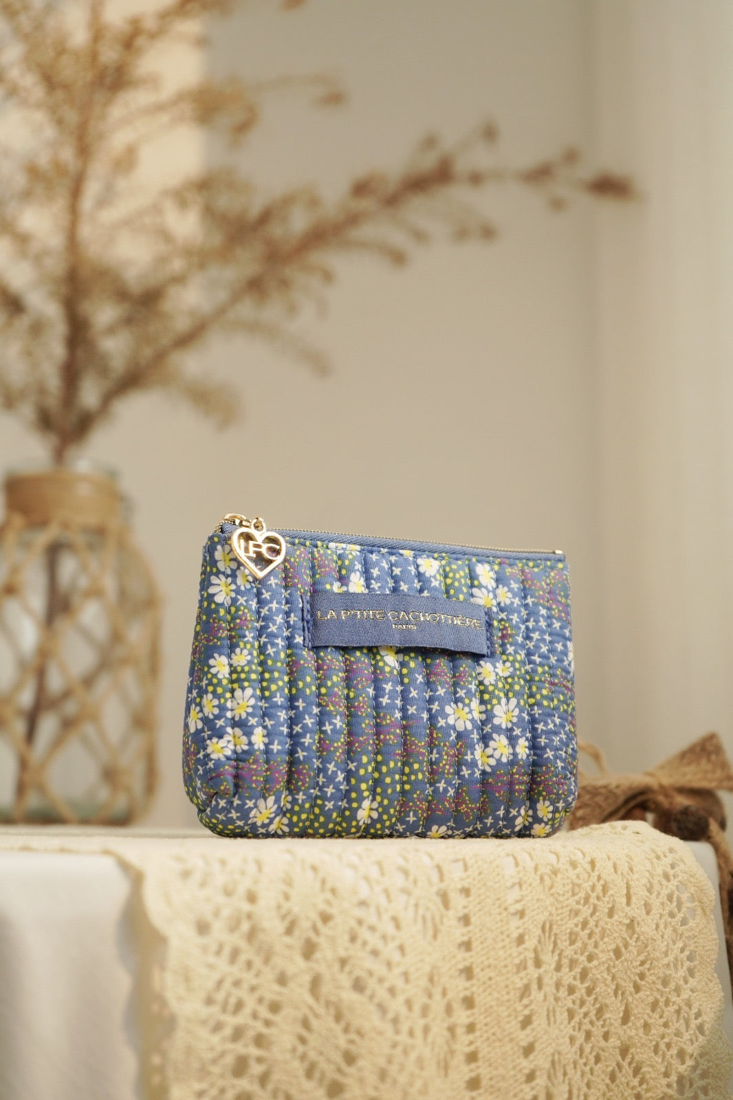 Porte-monnaie - Imprimé harmonie végétale