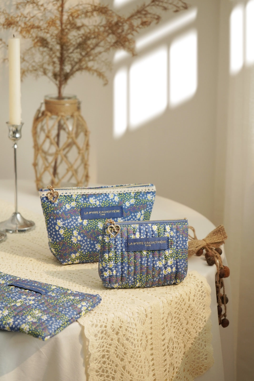 Porte-monnaie - Imprimé harmonie végétale