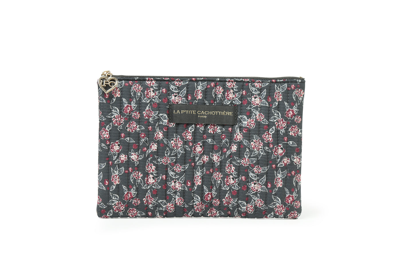 Pochette Plate - Matelassé Baies Dahlia