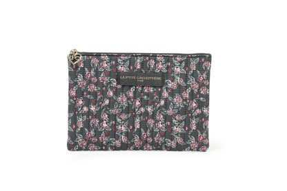 Pochette Plate - Matelassé Baies Dahlia