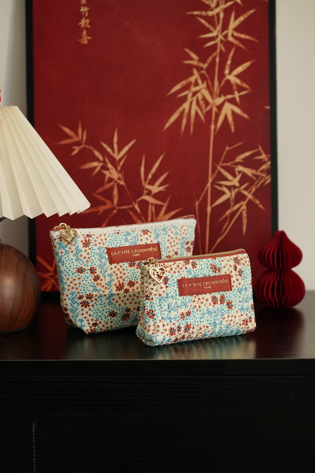 Porte-monnaie - Imprimé brume de printemps