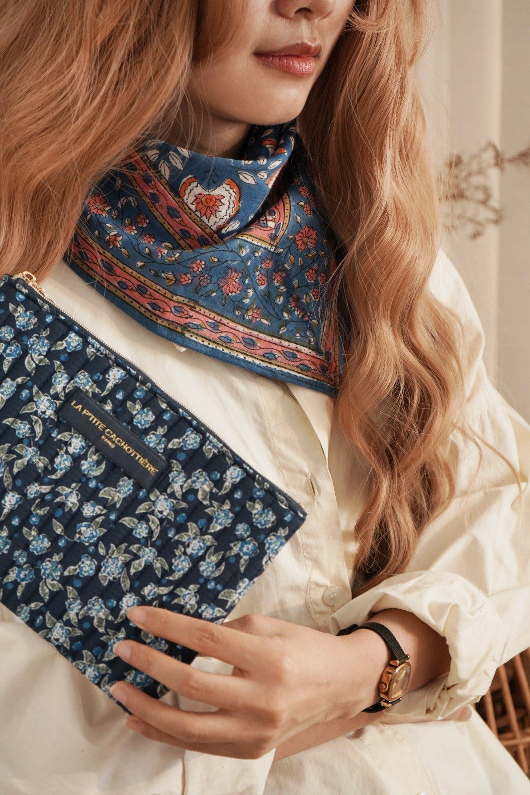 Foulard Coton Nuage LPC019