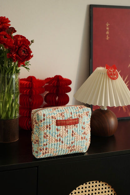 Jaipur S - Imprimé brume de printemps