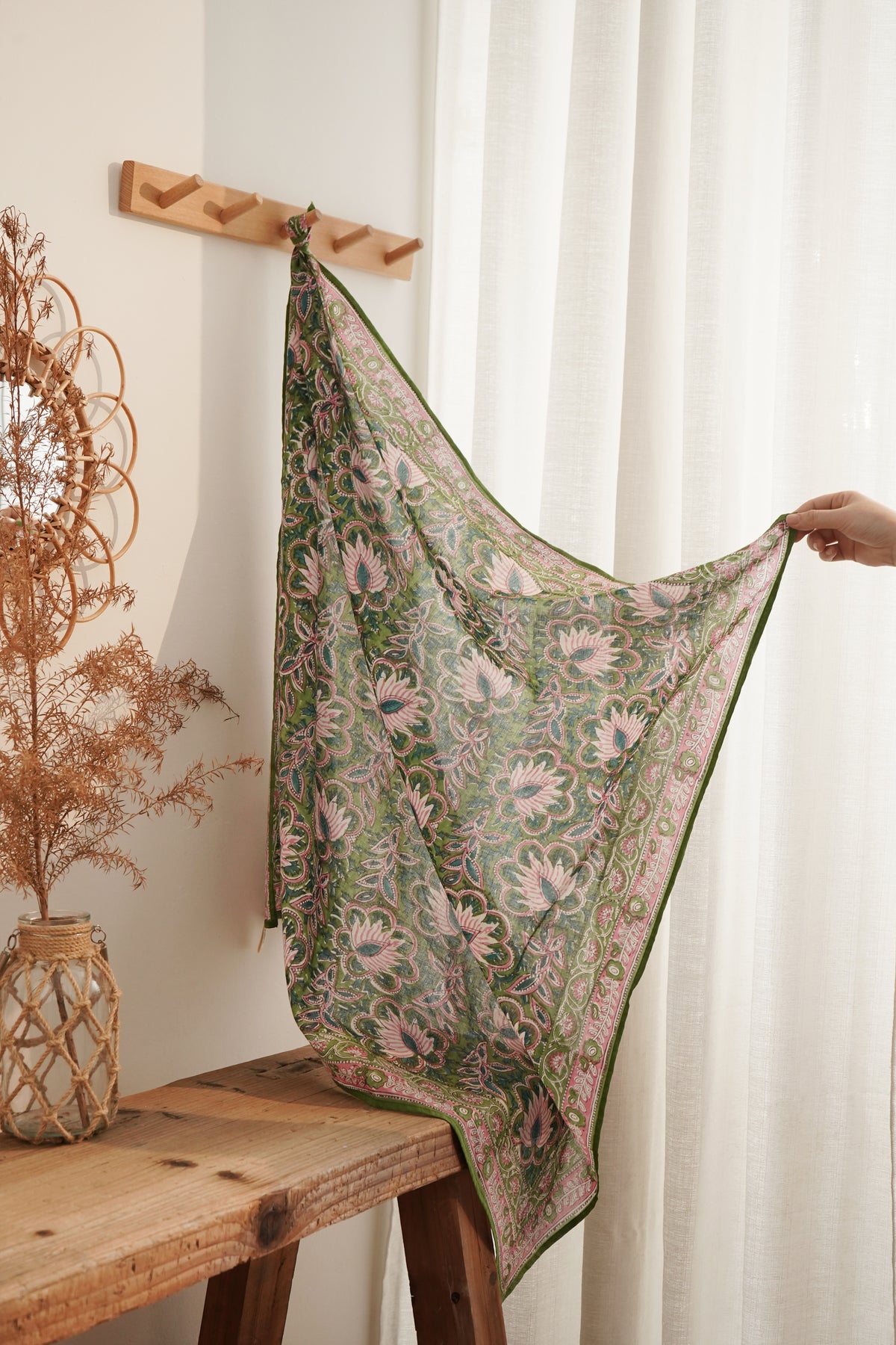 Foulard Voile de Coton LPC026