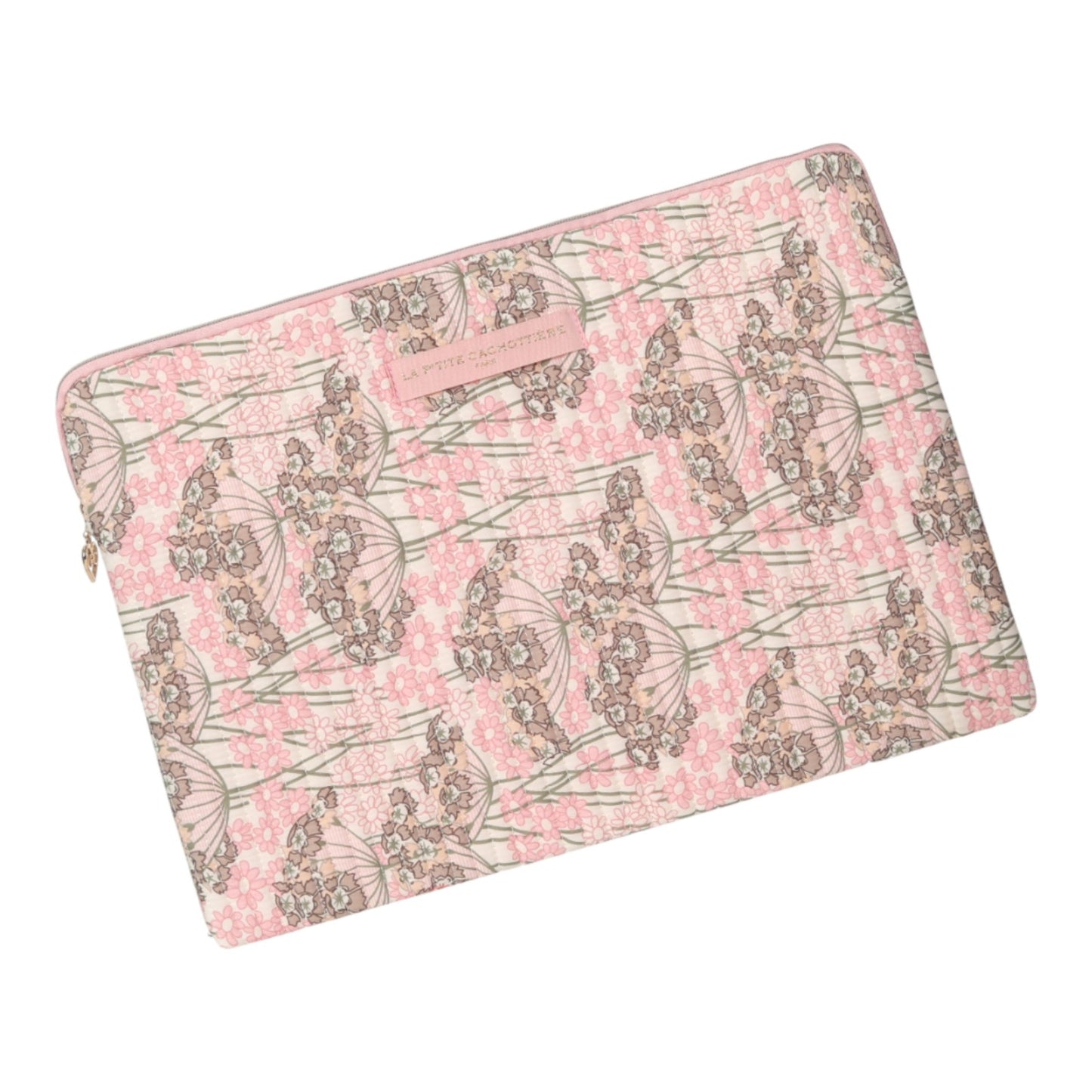 Housse 13/14" - Imprimé éveil botanique