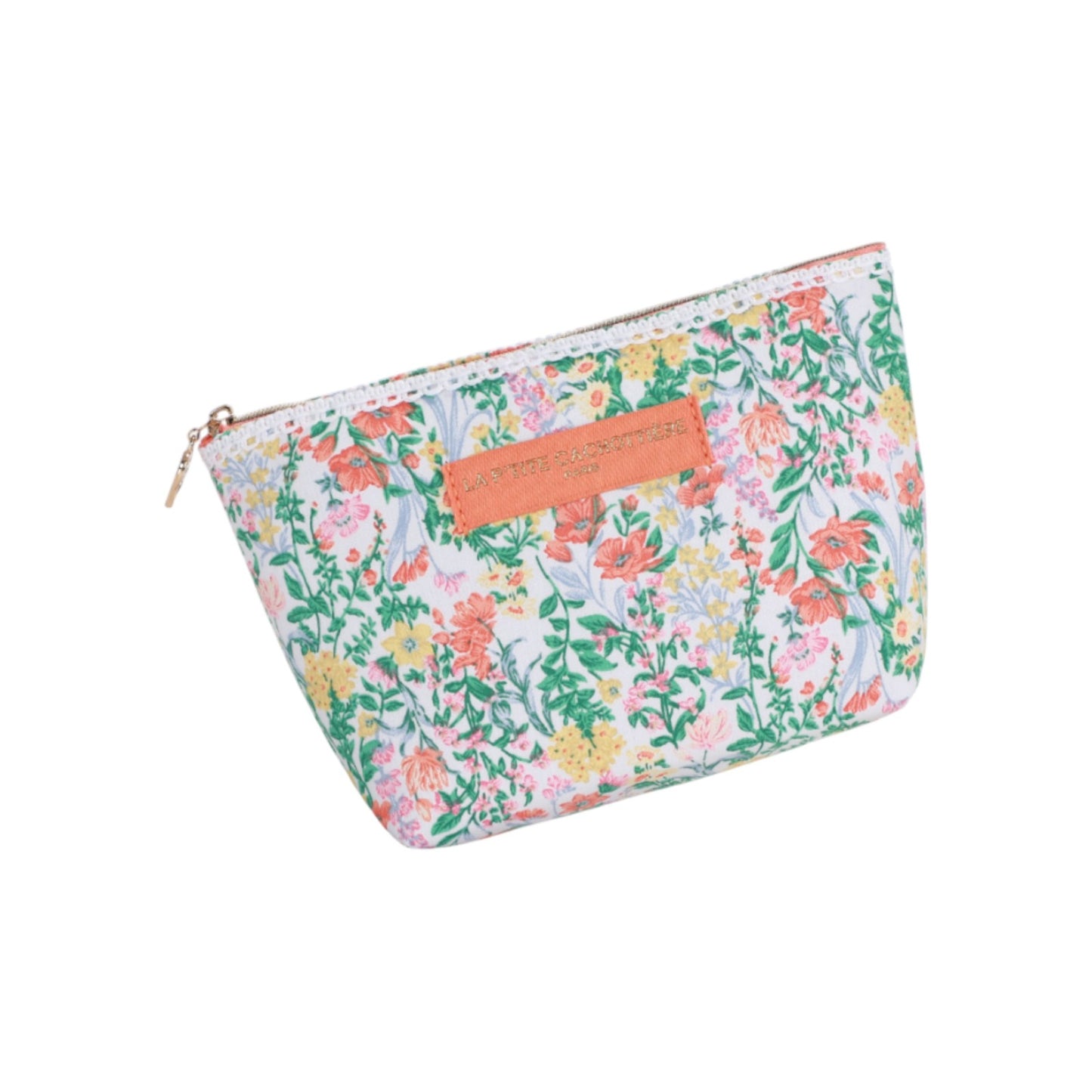 Pochette à frange - Imprimé jardin d’aquarelle