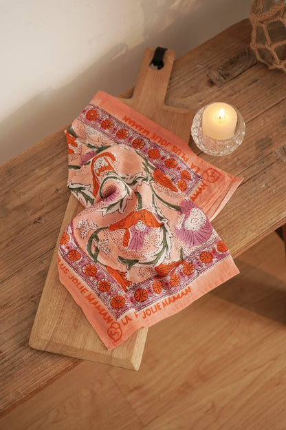 Foulard Coton La Plus Jolie Maman LPC001