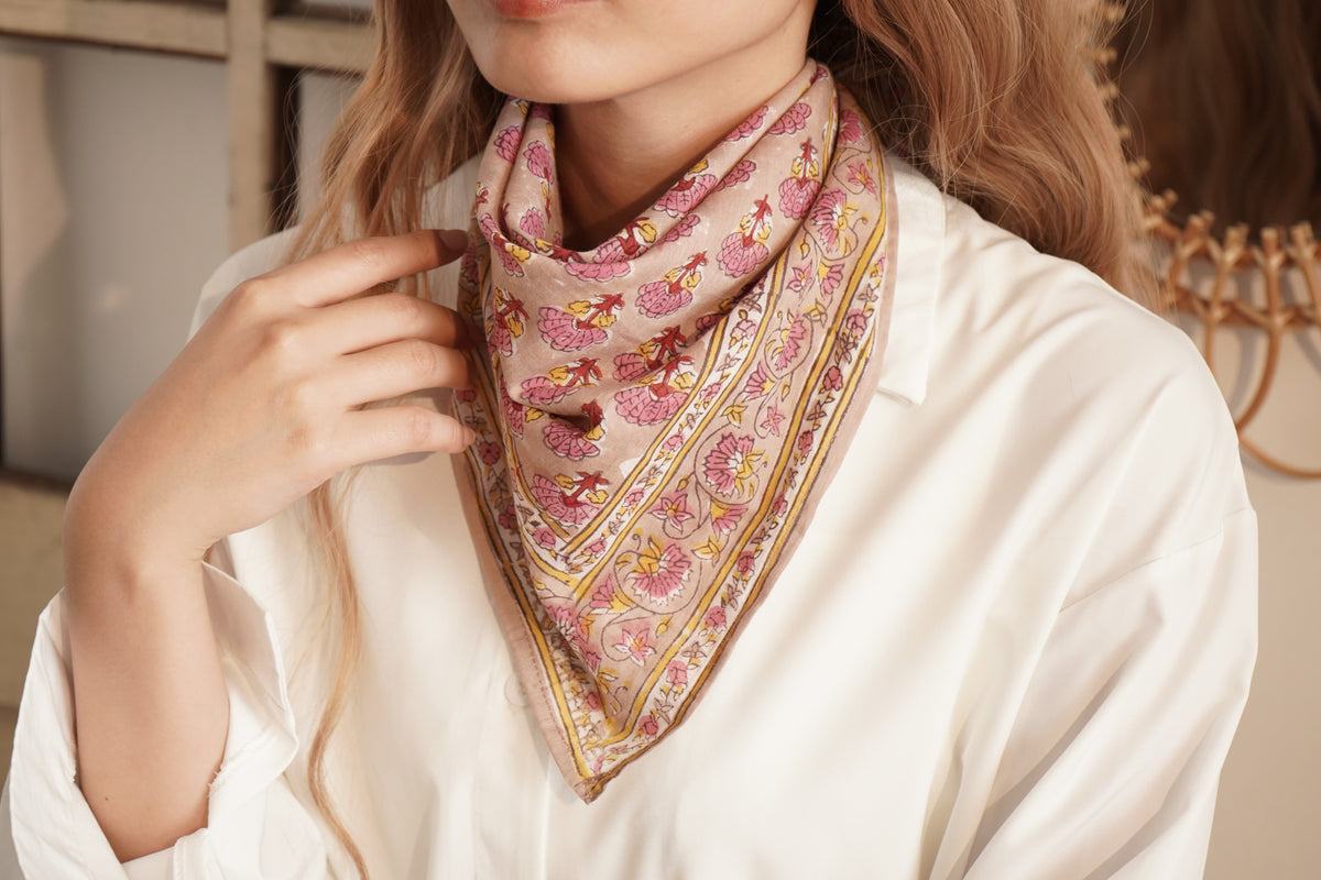 Foulard Voile de Coton LPC025