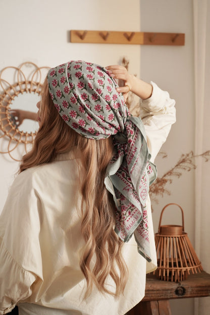 Foulard Coton La Plus Jolie Maman LPC002