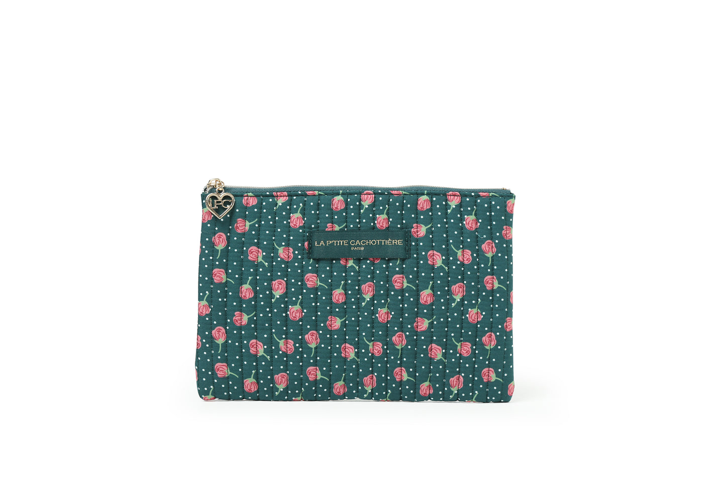 Pochette Plate - Matelassé Cyprès