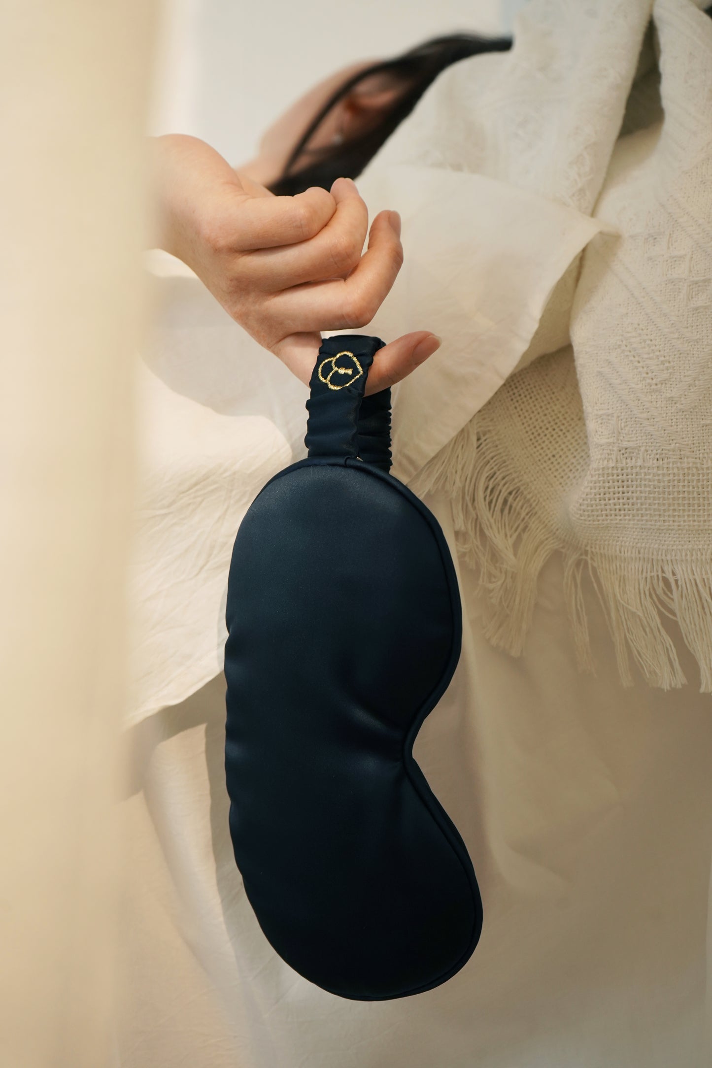 Cache Yeux Satin doux