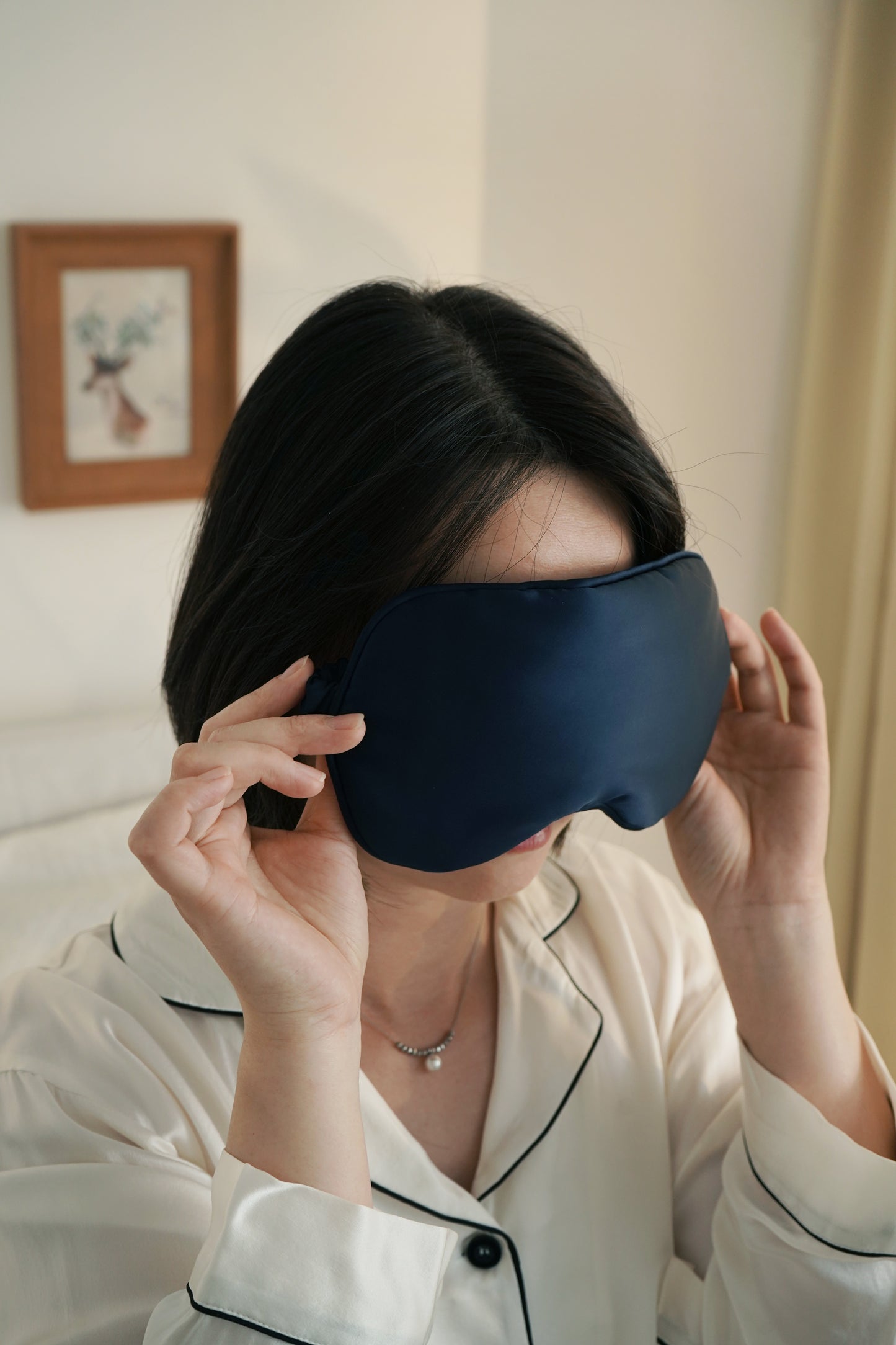Cache Yeux Satin doux