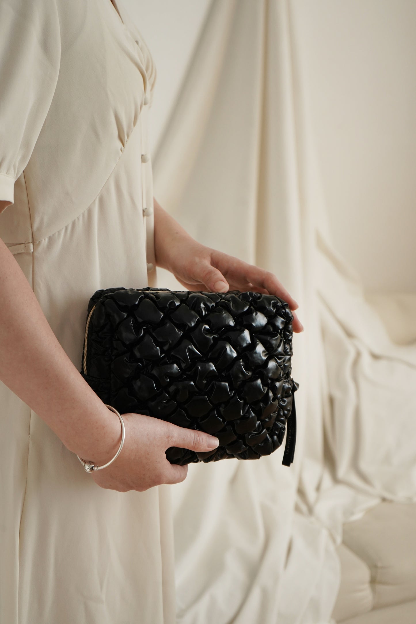 Jaipur - Capiton Moelleux Noir