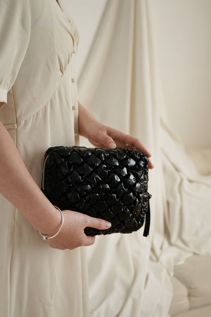 Jaipur - Capiton Moelleux Noir