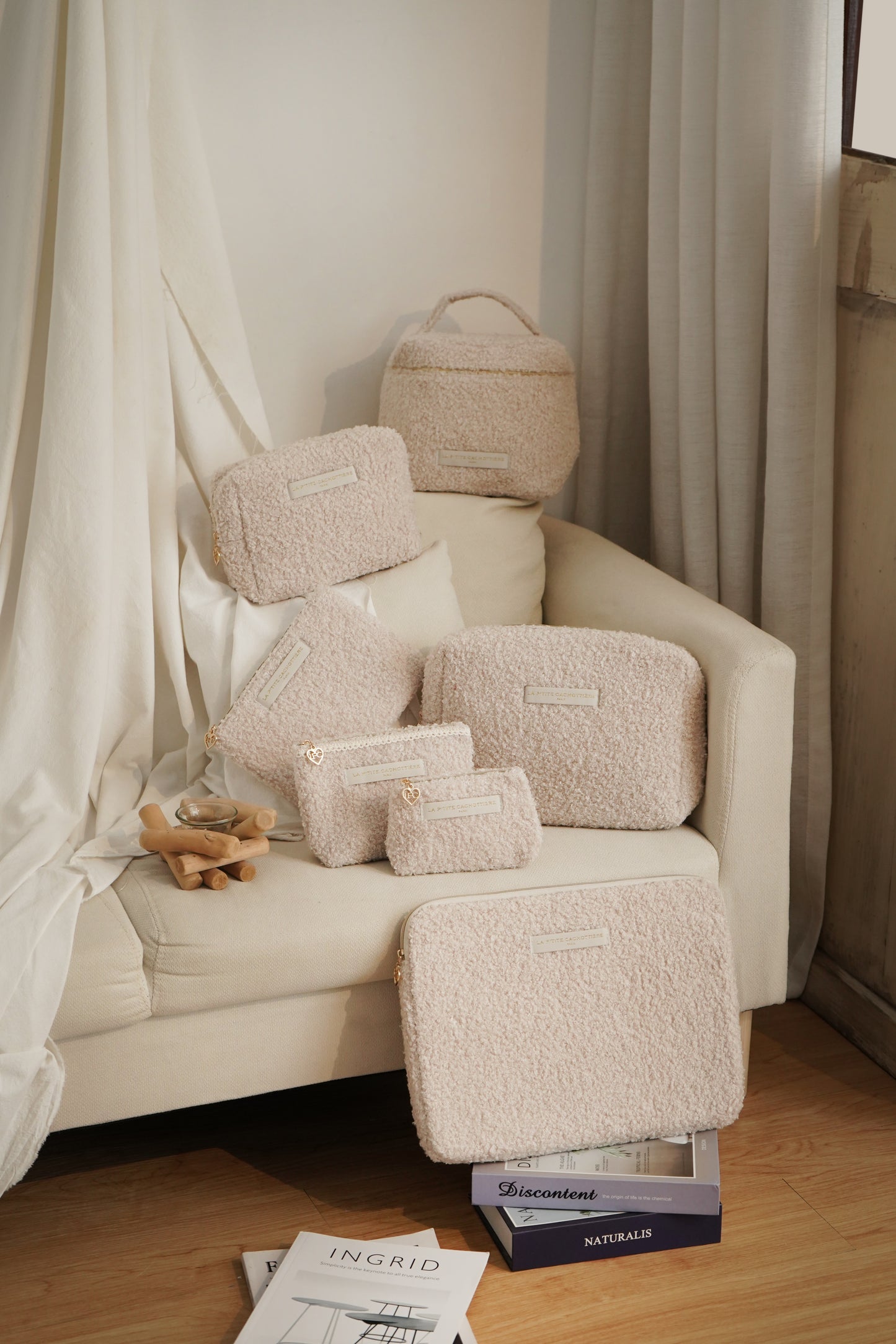 Housse 13/14" - Moumoute Ecru