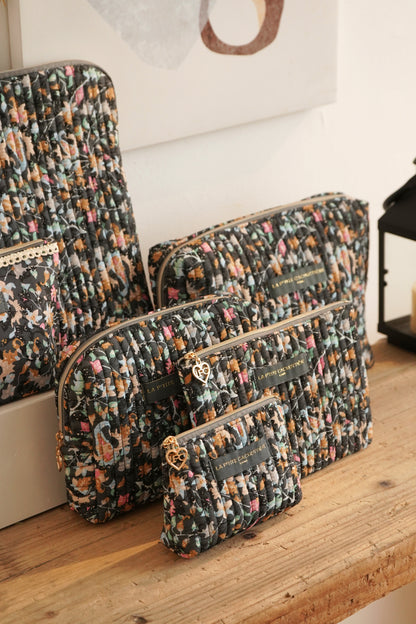 Pochette Classique - Imprimé Floral Nocturne