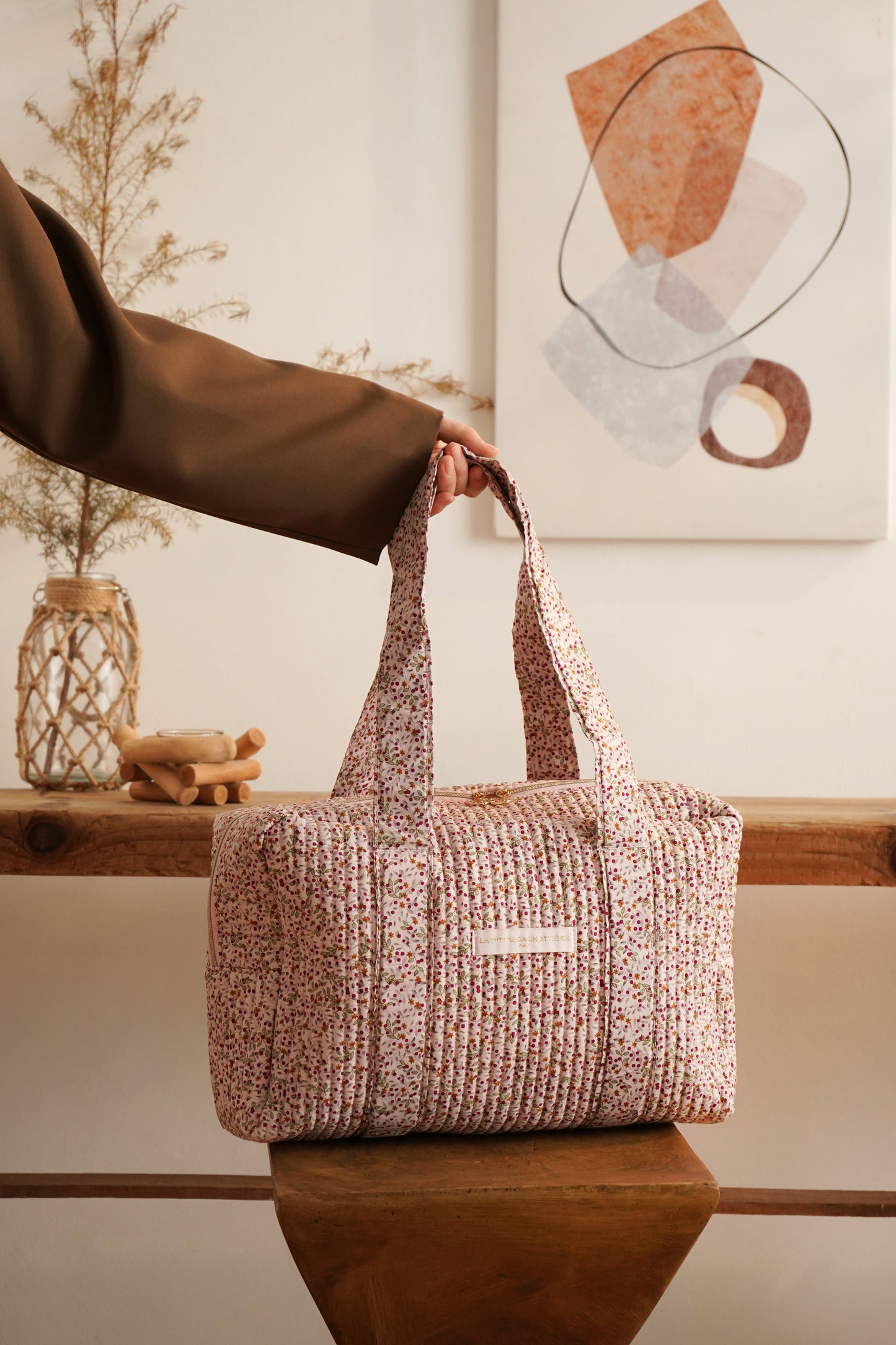 Sac Week-End - Imprimé Petites Baies Sauvages