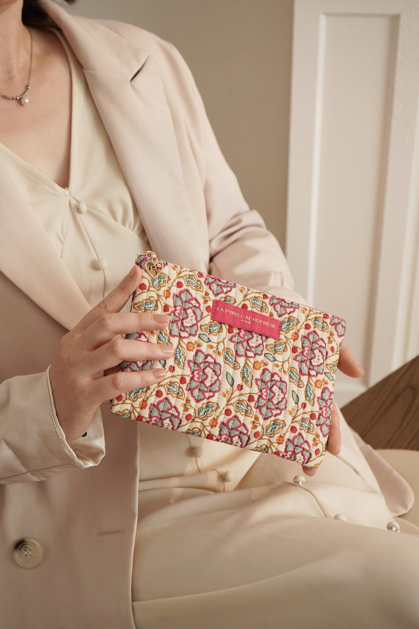 Pochette Classique - Imprimé Fleurs d'Orient