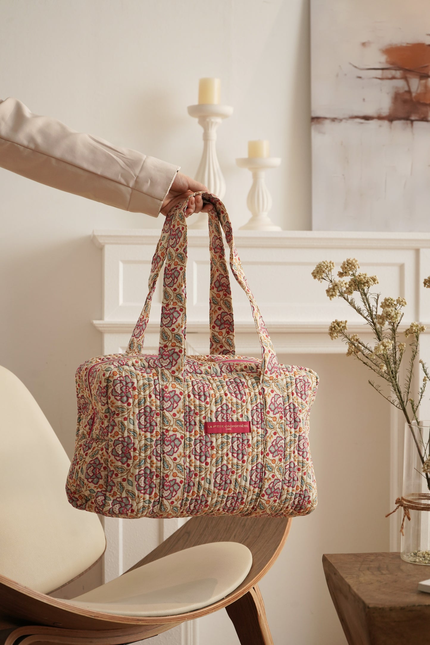 Sac Week-End - Imprimé Fleurs d'Orient