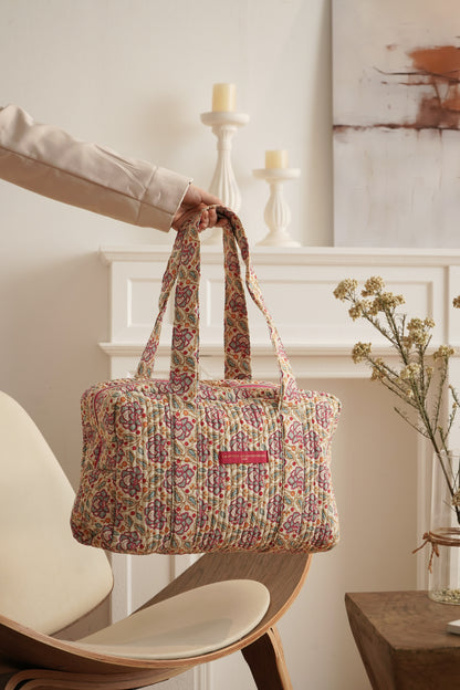 Sac Week-End - Imprimé Fleurs d'Orient