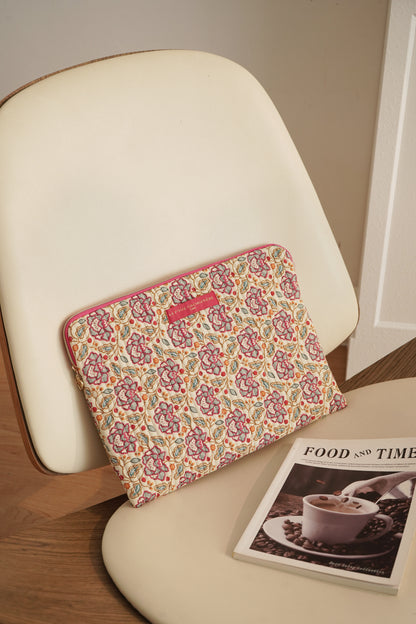 Housse 13/14" - Imprimé Fleurs d'Orient