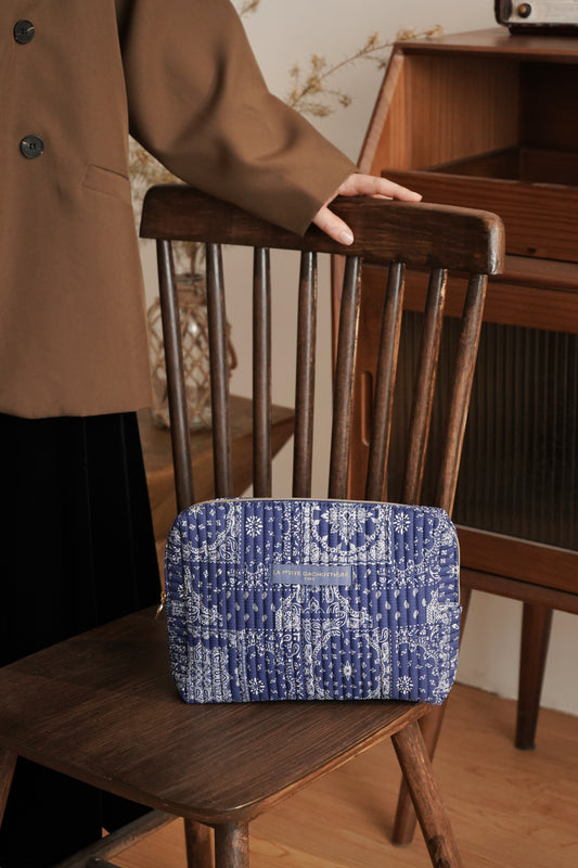 Jaipur L - Imprimé Bandana Indigo