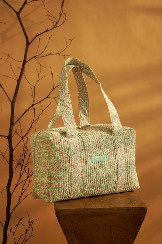 Sac Week-End - Imprimé prairie enchantée