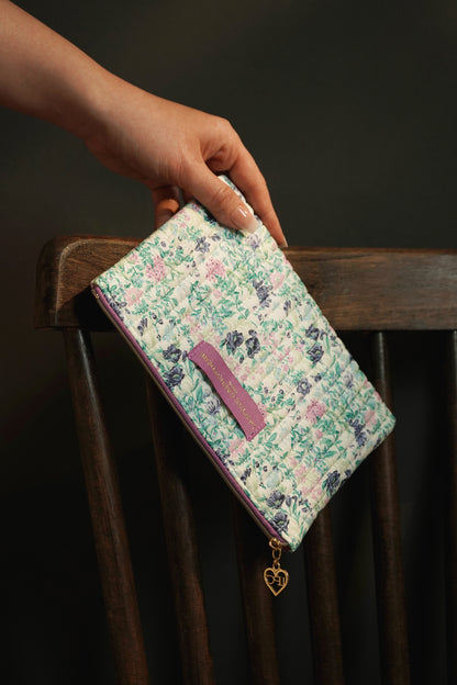 Pochette Plate - Matelassé rosée matinale