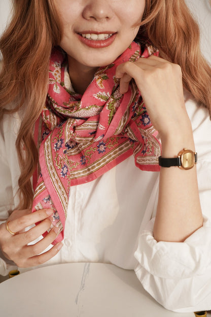 Foulard Coton La Plus Jolie Maman LPC001