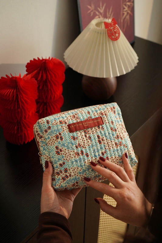 Jaipur S - Imprimé brume de printemps