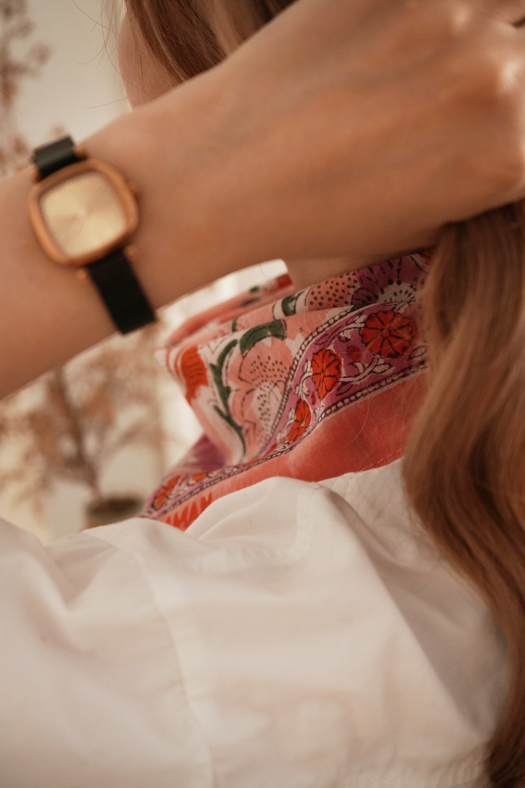 Foulard Coton La Plus Jolie Maman LPC001