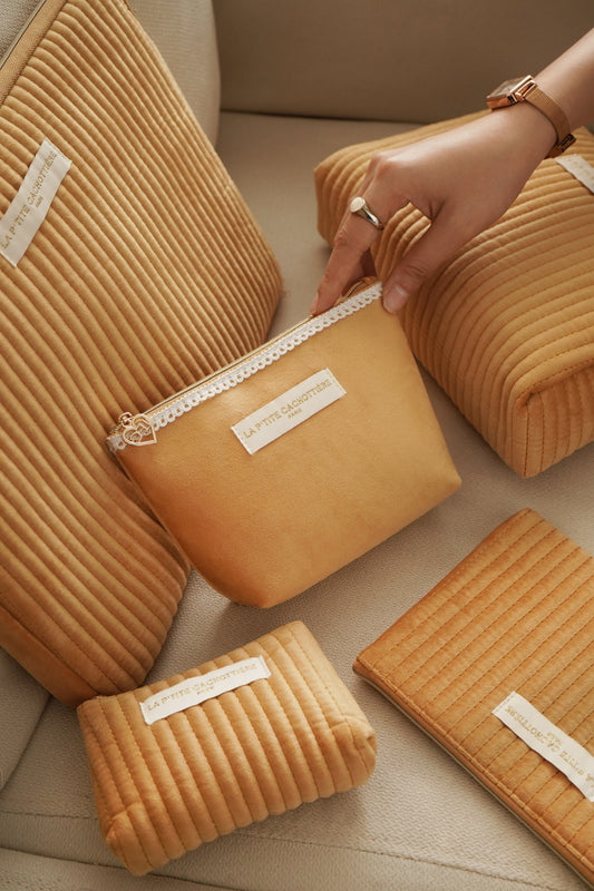 Pochette EVA - Velours Tournesol