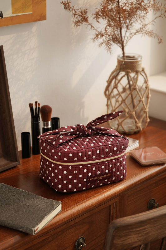 Vanity Weekend - Matelassé Pois Figue