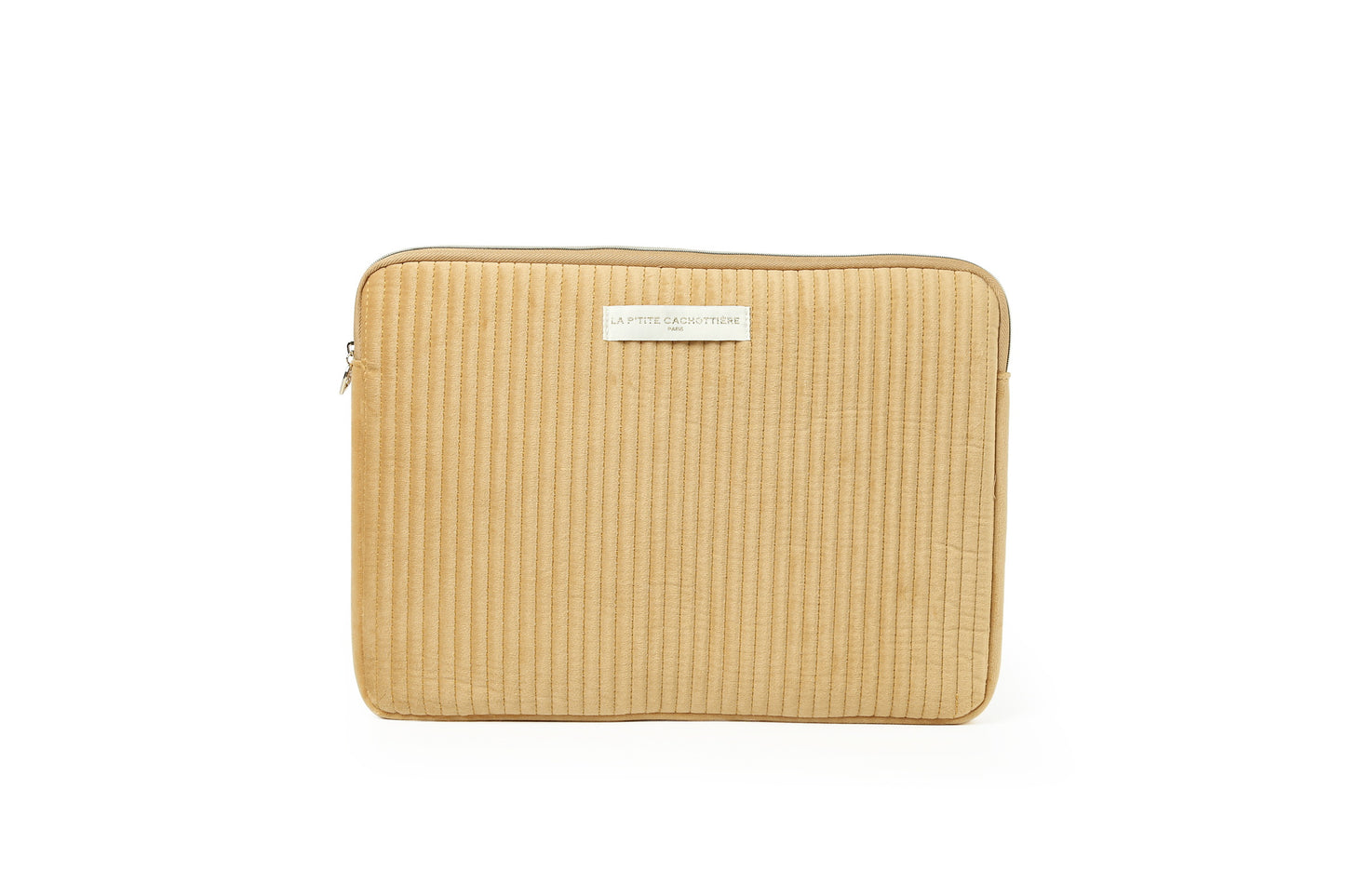 Housse 13" - Velours Matelassée Tournesol