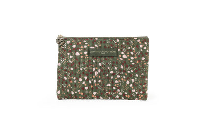 Pochette Plate - Matelassé Olivier