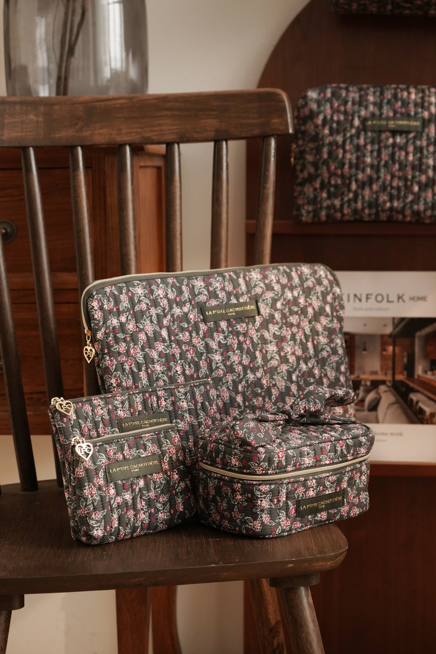 Vanity Weekend - Matelassé Baies Dahlia