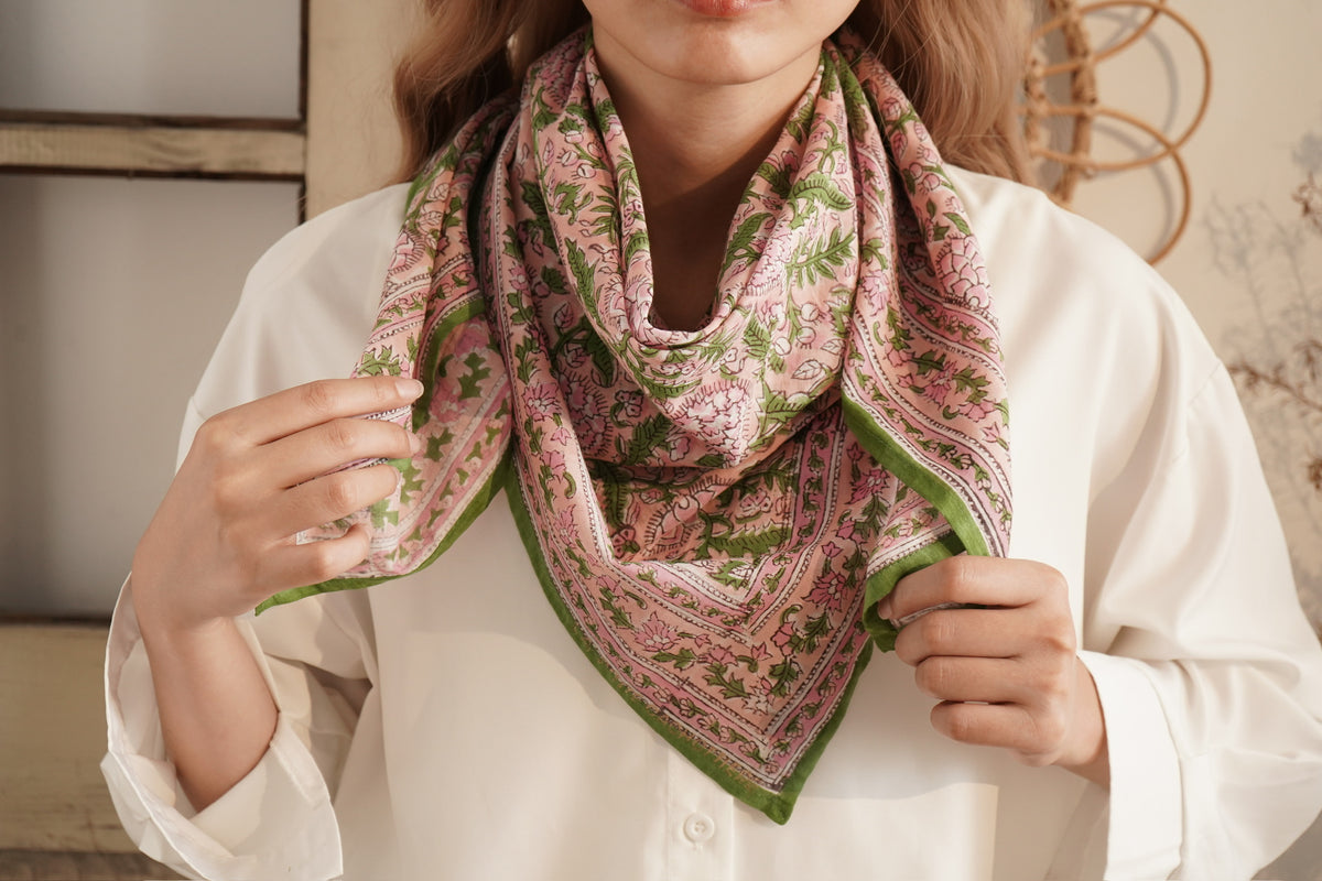 Foulard Voile de Coton LPC024