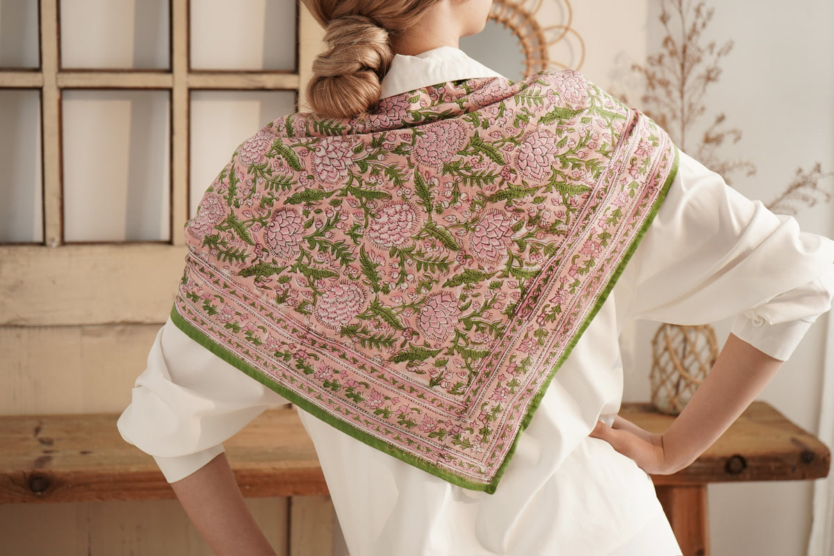 Foulard Voile de Coton LPC024