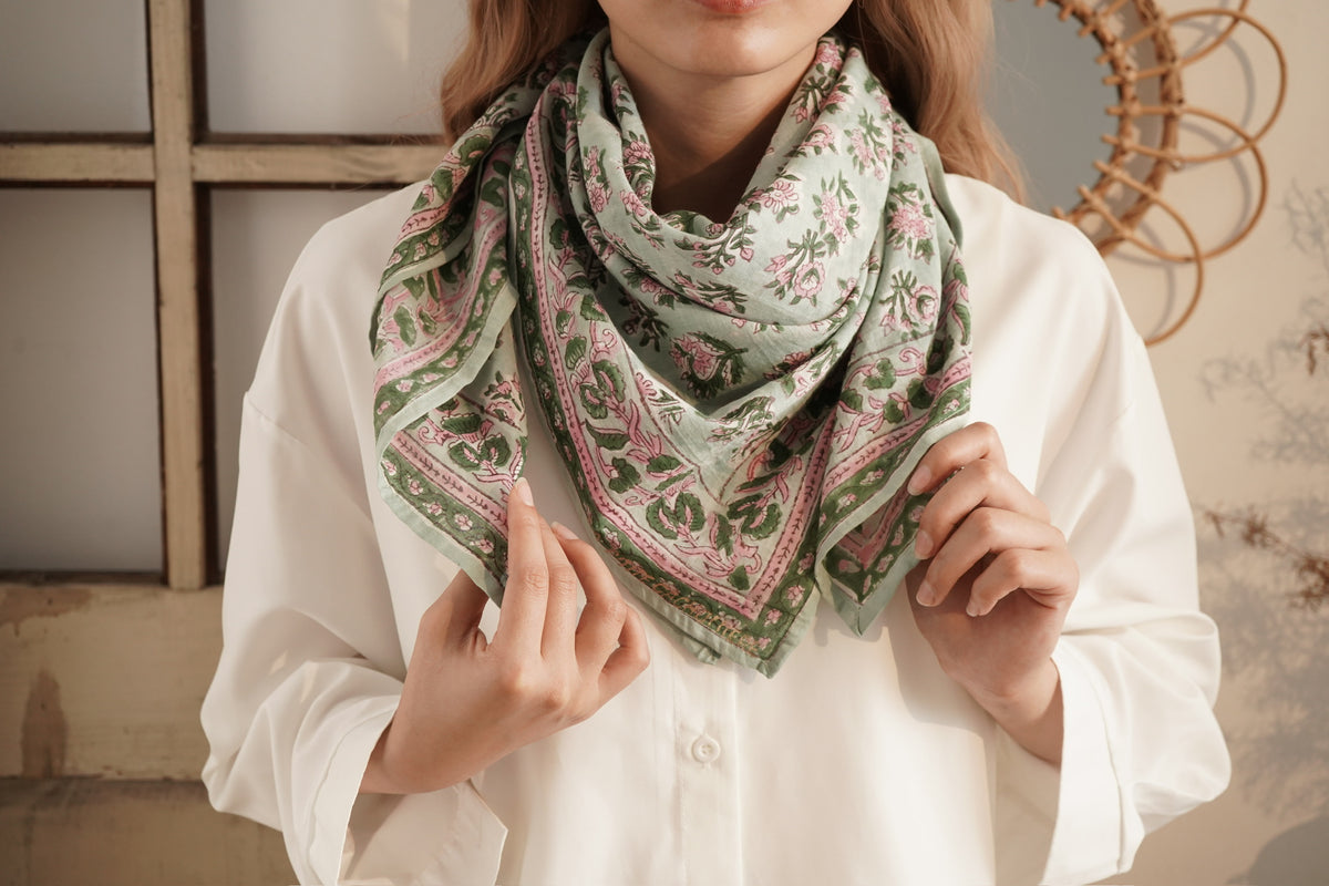 Foulard Voile de Coton LPC023